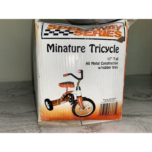 Speedway Series Miniature Tricycle 11" *New - Picture 4 of 6